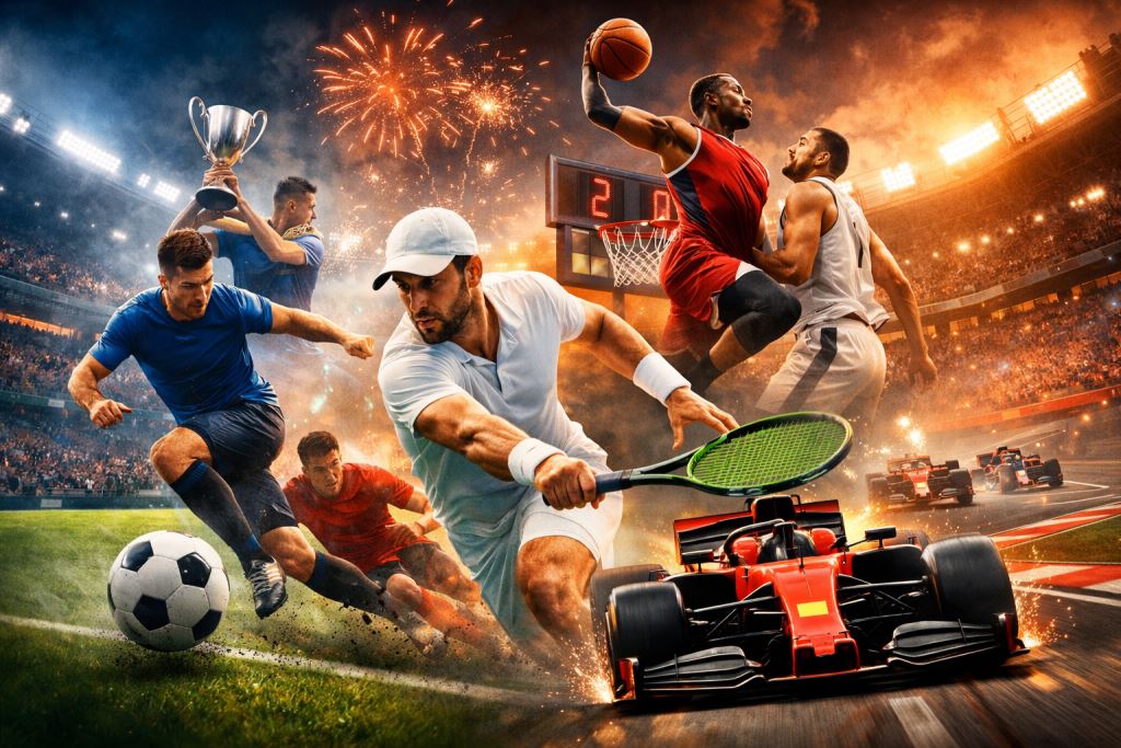 Yesterday, today and tomorrow in sport: football upsets, the NBA and NHL schedule, and the start of Indian Wells for fans