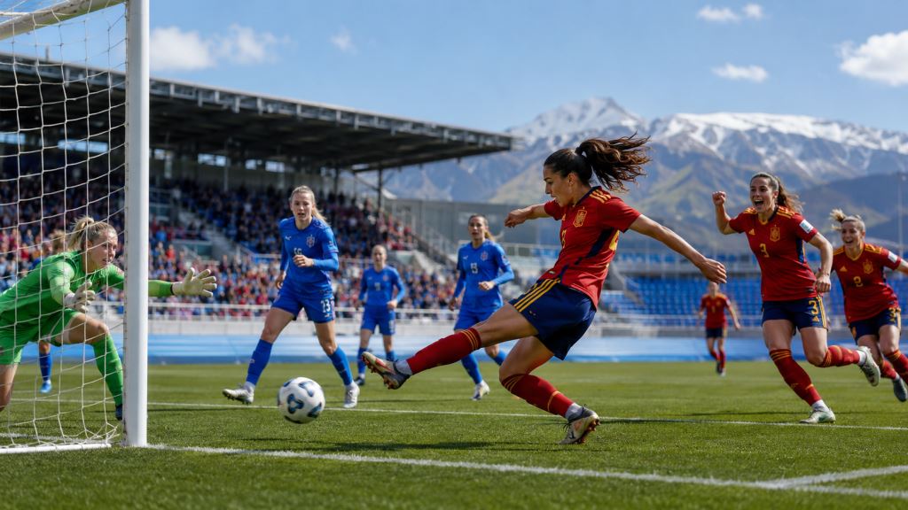 Spanien besiegt Island 6:1 in Reykjavik und sichert sich direktes WM-Ticket 2027 vor England