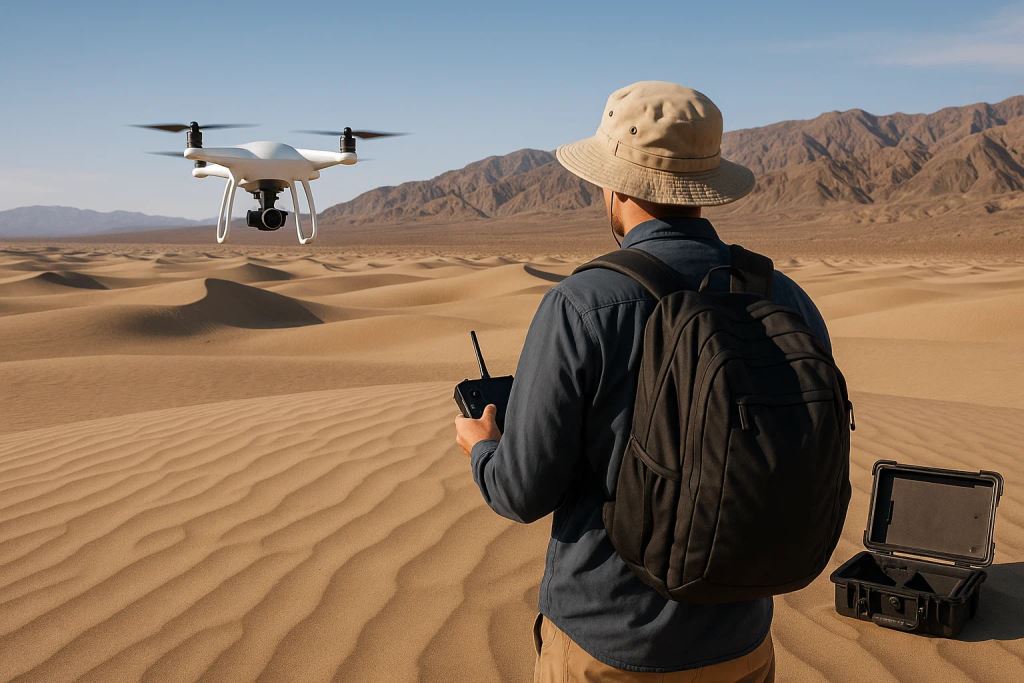 NASA tests drones and autonomy in Death Valley and Mojave for flight over Martian dunes and safer landings