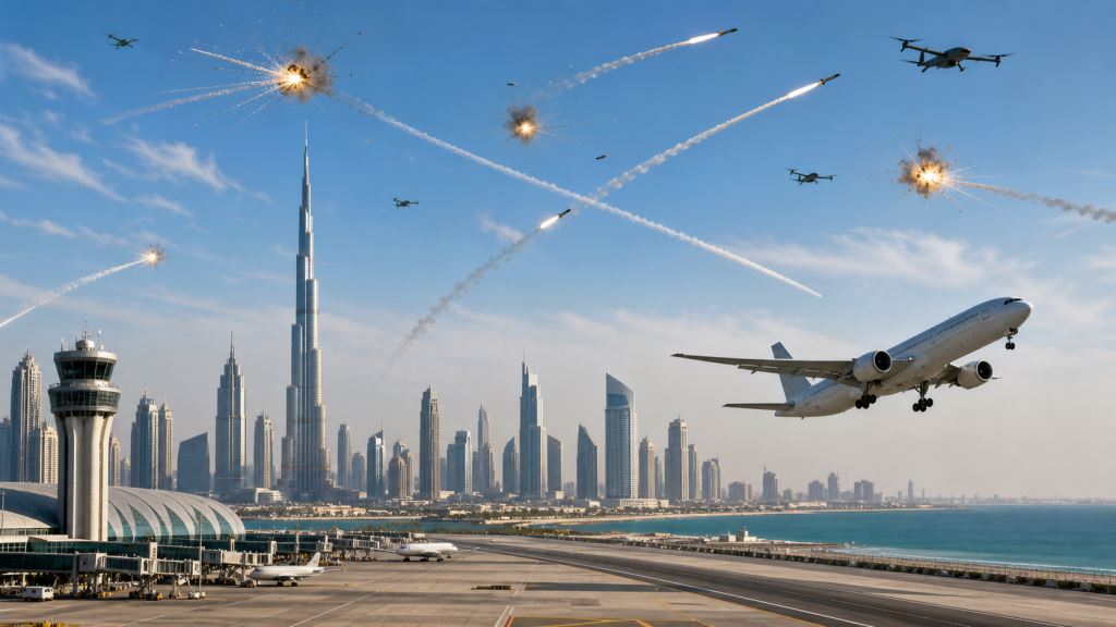 Novi iranski napad ponovno otvorio pitanje sigurnosti zračnog prostora iznad Dubaija i Abu Dhabija