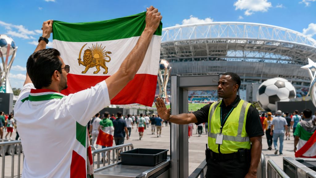 La FIFA menacée de poursuites aux États-Unis pour l’interdiction du drapeau iranien au Mondial 2026 américain