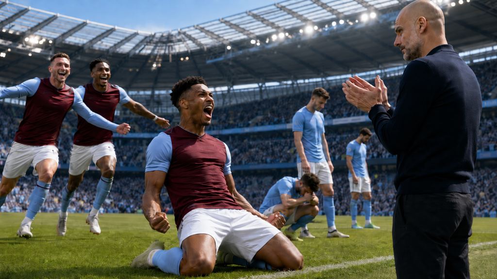 Comeback Aston Villi na Etihadzie przeciw Manchesterowi City i pożegnanie Pepa Guardioli z Premier League