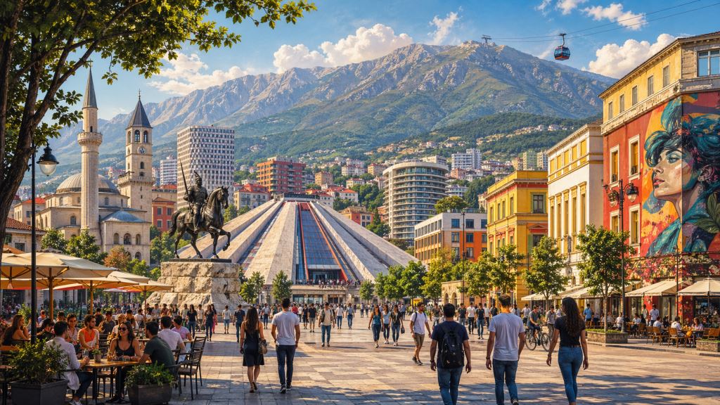 Tirana se brzo mijenja: boje, kafići, povijest i planina Dajti u srcu albanske prijestolnice