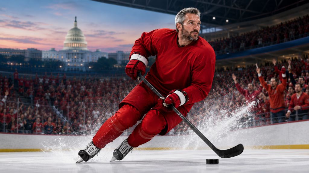 illustration IA: Ovechkin reste le leader des Capitals: 22e saison NHL après le record de Gretzky et un contrat à Washington