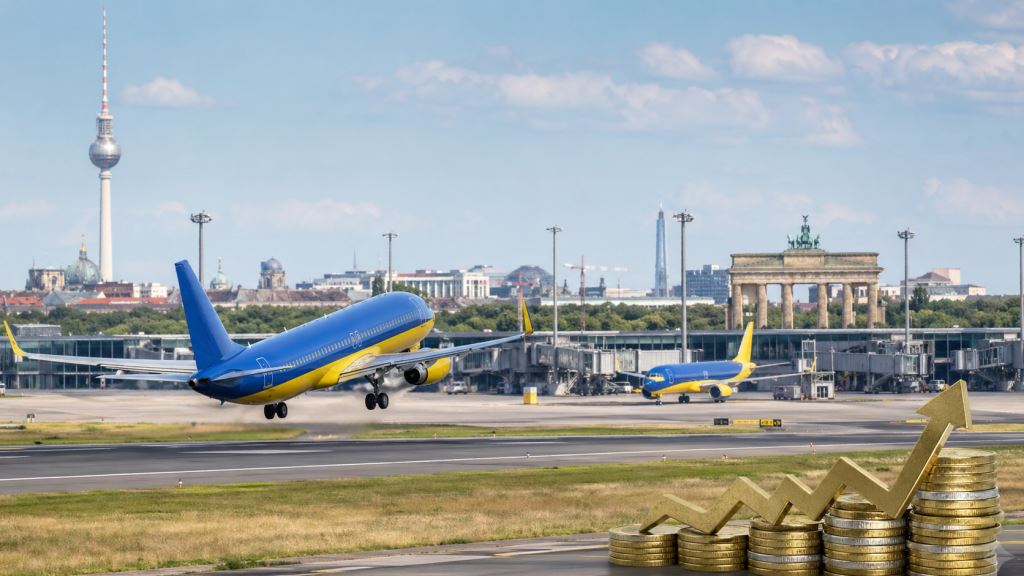 Ryanair réduit les vols depuis Berlin parce que les coûts du transport aérien augmentent en Allemagne