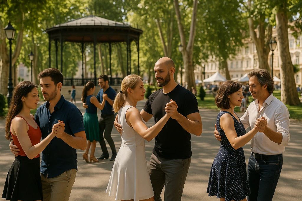 Tanzparty am Zrinjevac: Tanzen Sie kostenlos Walzer, Tango und Salsa im schönsten Park Zagrebs in diesem August