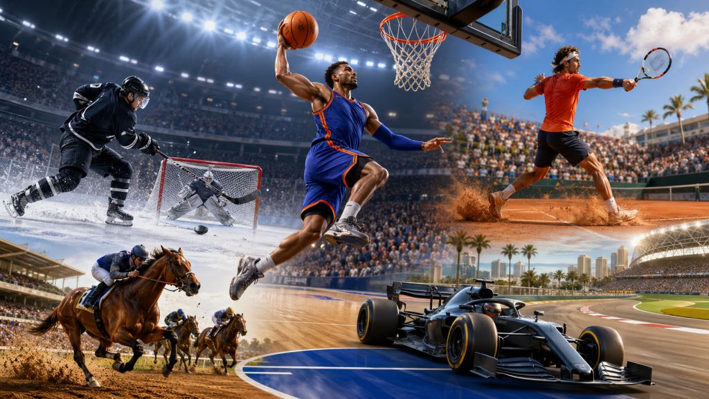 Resumen deportivo: playoffs NBA y NHL, Madrid Open, Miami GP y Kentucky Derby en el foco del fin de semana