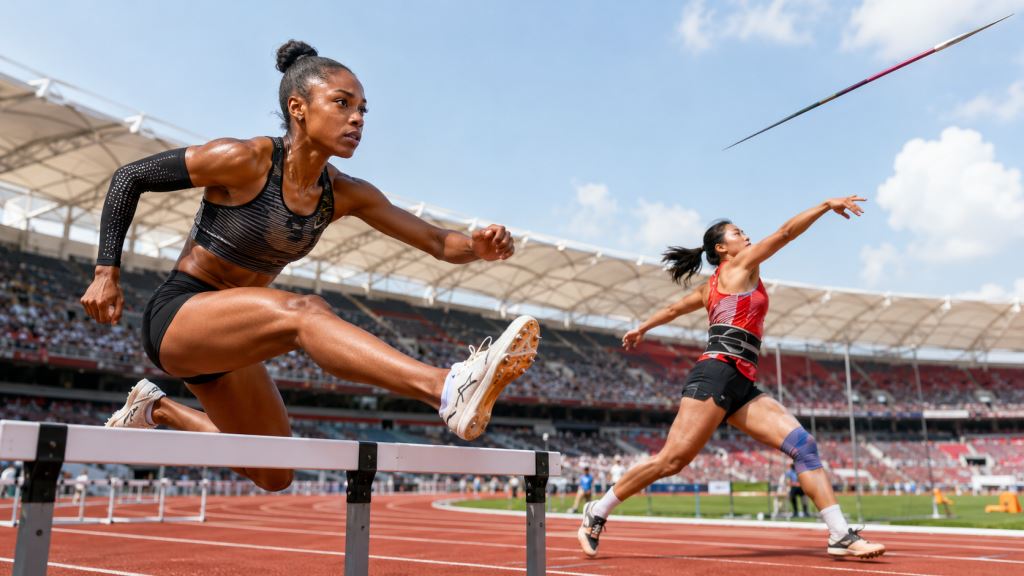 Masai Russell et Yan Ziyi marquent la Diamond League de Xiamen par des records et un lancer historique