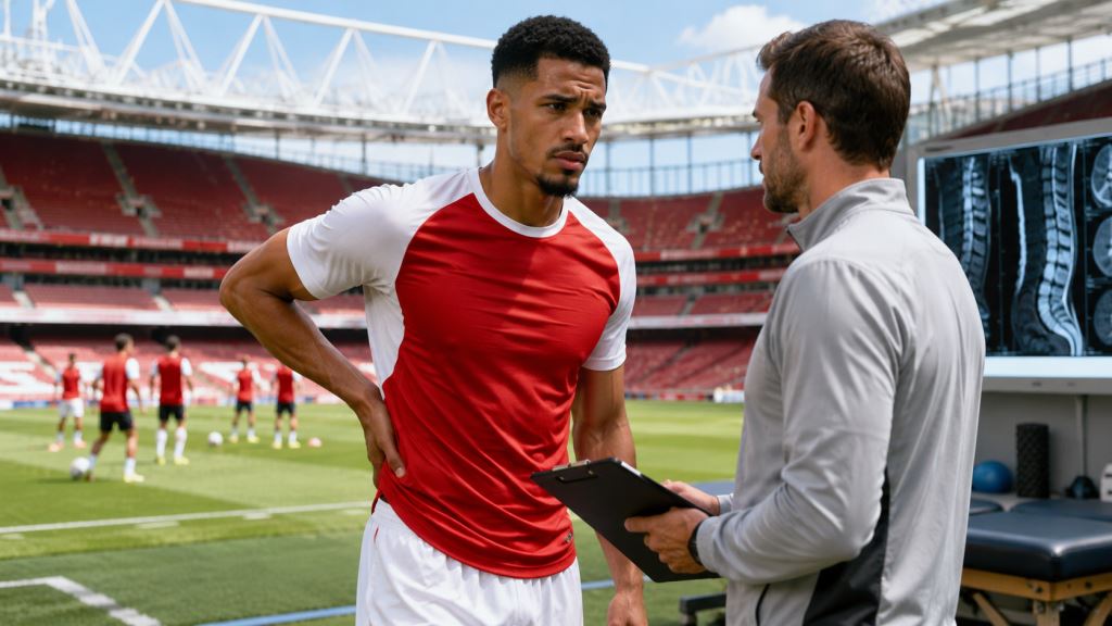 AI illustration: Saliba avoids surgery, but Arsenal begin their Premier League title defence without a key centre-back