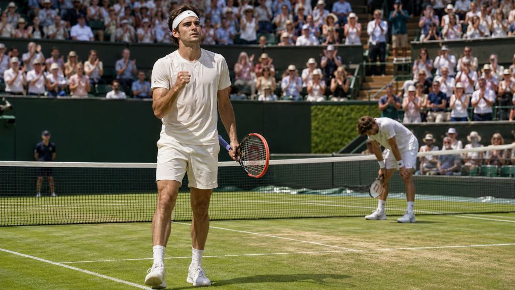 Taylor Fritz survit au thriller de Stuttgart face à Martin Landaluce et poursuit sa défense du titre