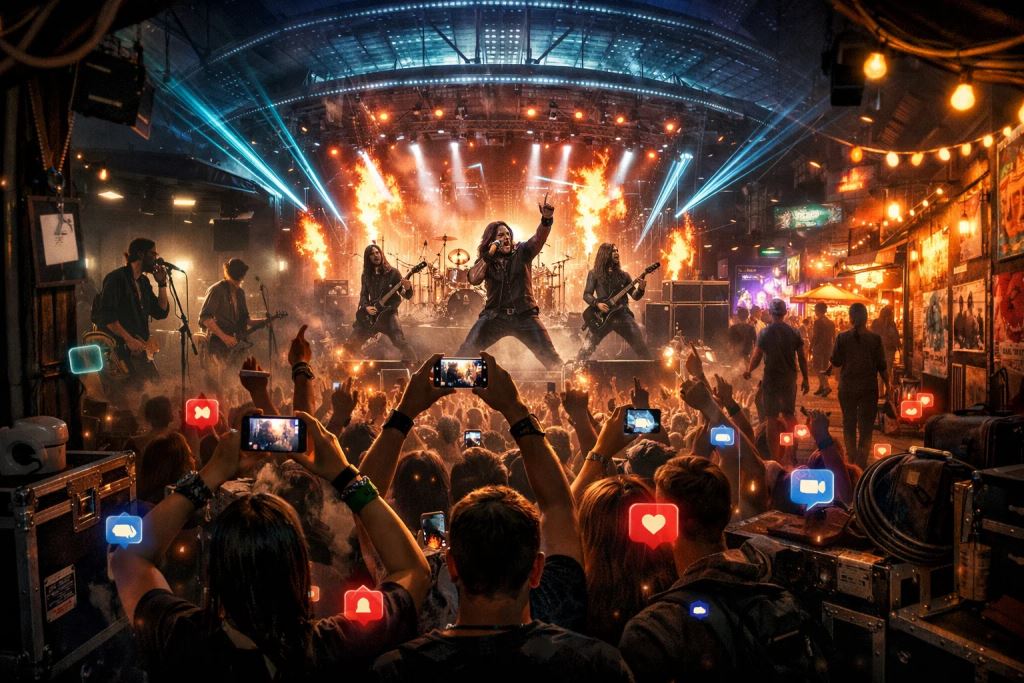 Gestern, heute, morgen in der Musik: Metallica erweitert Sphere, Gaga auf Tour, Festivals und Backstage-Buzz live