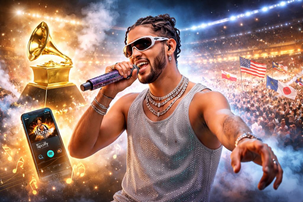 Bad Bunny Confirms the Global Rise of Latin Music After a Historic Grammy and Changes the Rules of the Mainstream