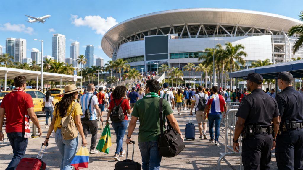 WM 2026 in Miami und die ICE-Debatte vor Spielen im Hard Rock Stadium