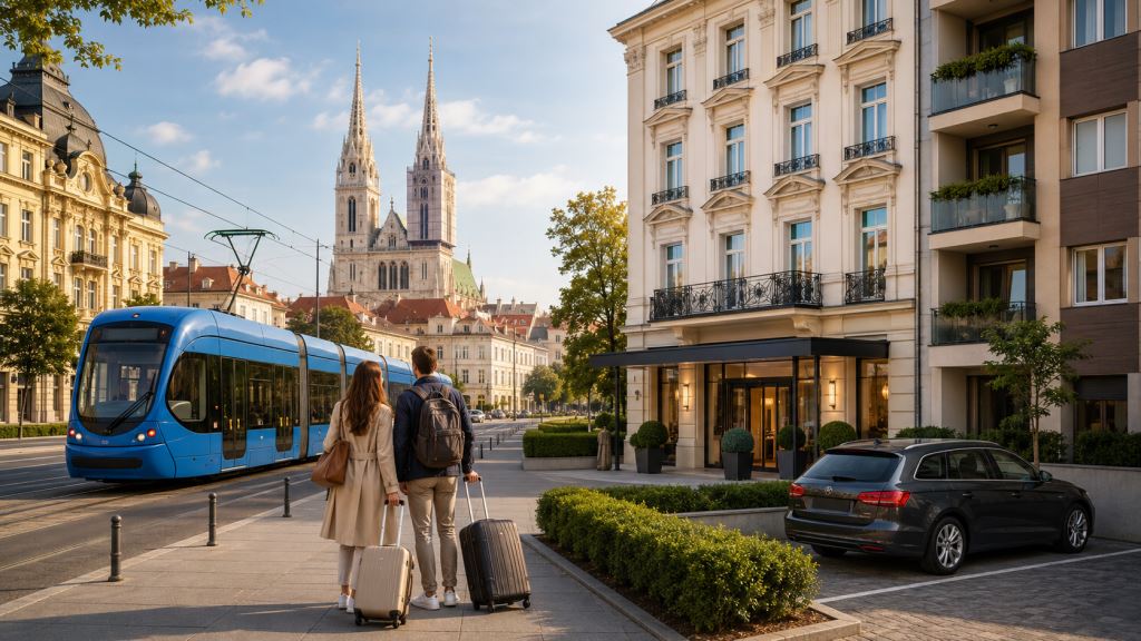 Zagreb 2026: accommodation guide to hotels, apartments, parking, public transport and best areas