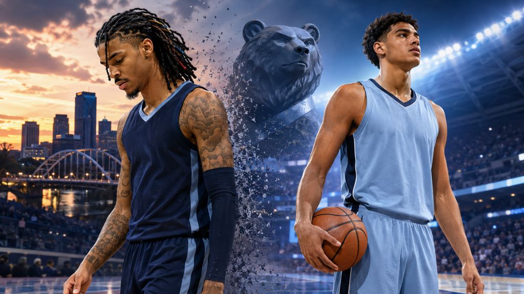 ilustración con IA: Ja Morant ante un traspaso: Memphis Grizzlies, Cameron Boozer y el gran reinicio de franquicia en la NBA