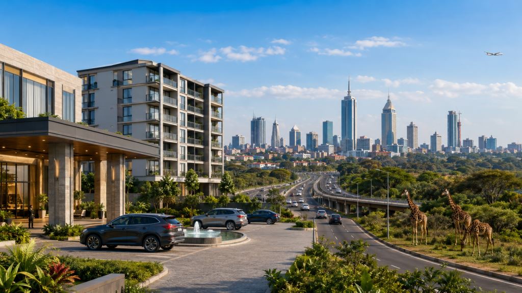 Nairobi 2026 accommodation guide: hotels, apartments, best areas, airport access, parking and prices