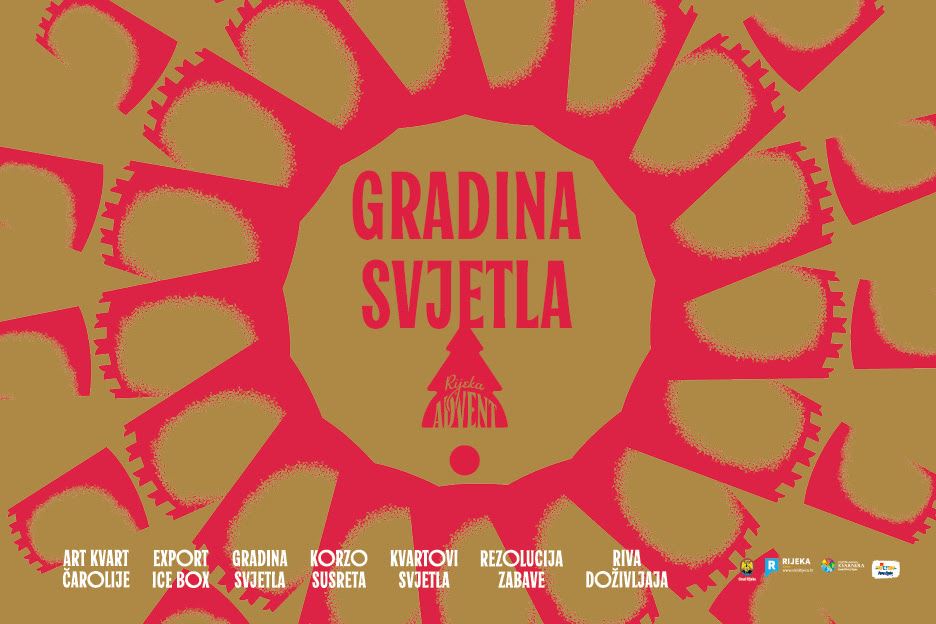 Jardín de las Luces en el Castillo de Trsat: cuento de Navidad, programa familiar y baile bajo las estrellas en Rijeka