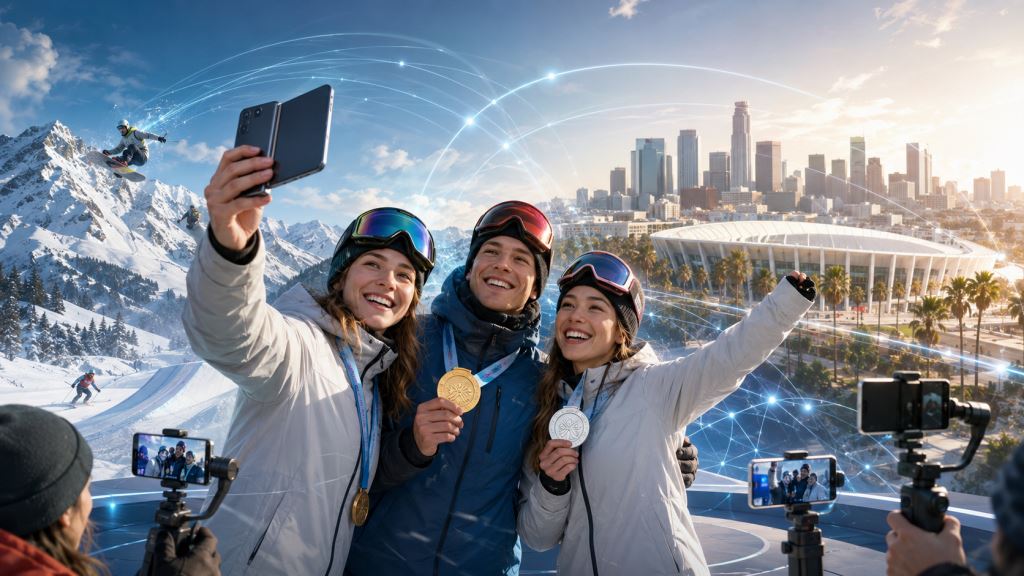 Samsung Galaxy et LA28 : Jeux Olympiques et Paralympiques connectés de Milano Cortina à Los Angeles 2028