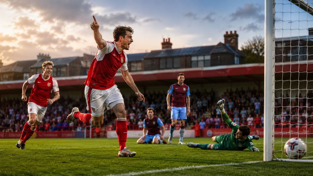 AI illustration: St Patrick's Athletic beat Drogheda United 2-0 to regain momentum in League of Ireland Premier Division