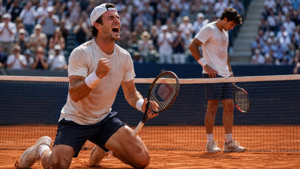 Tommy Paul rettet sieben Matchbälle und erreicht Viertelfinale beim ATP-Turnier in Hamburg