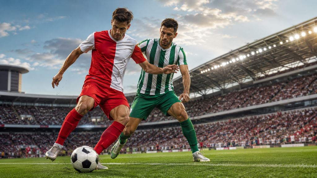 AI illustration: Vojvodina vs Ferencváros: Regional Europa League qualifier with high stakes and strong European tradition