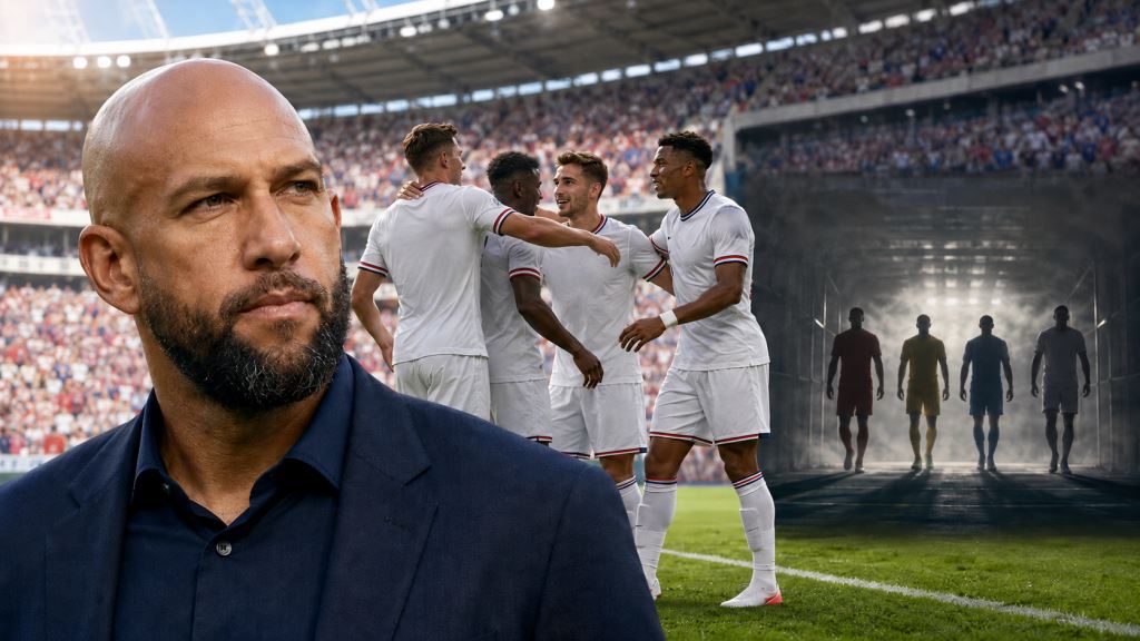 AI illustration: Tim Howard cools United States euphoria after wins and demands proof against giants at World Cup 2026