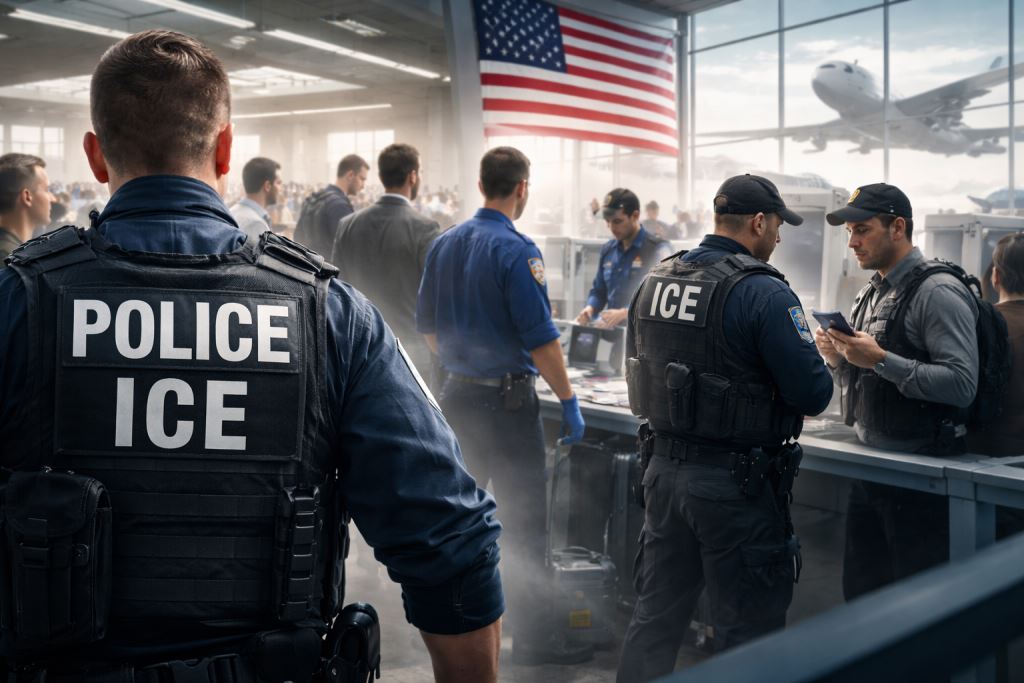 ICE na kontrolama u američkim zračnim lukama? Strahuje se od kaosa, većeg straha putnika i štete za ugled SAD-a