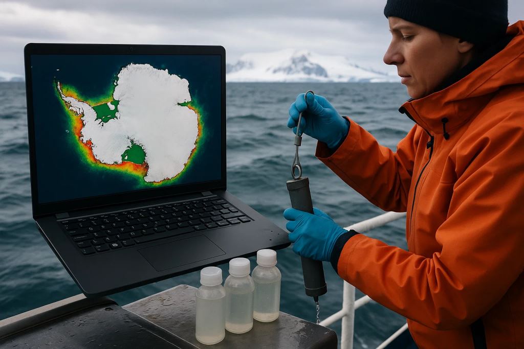 Climate change is changing the phytoplankton of Antarctica and threatening the food chain and carbon storage in the oceans