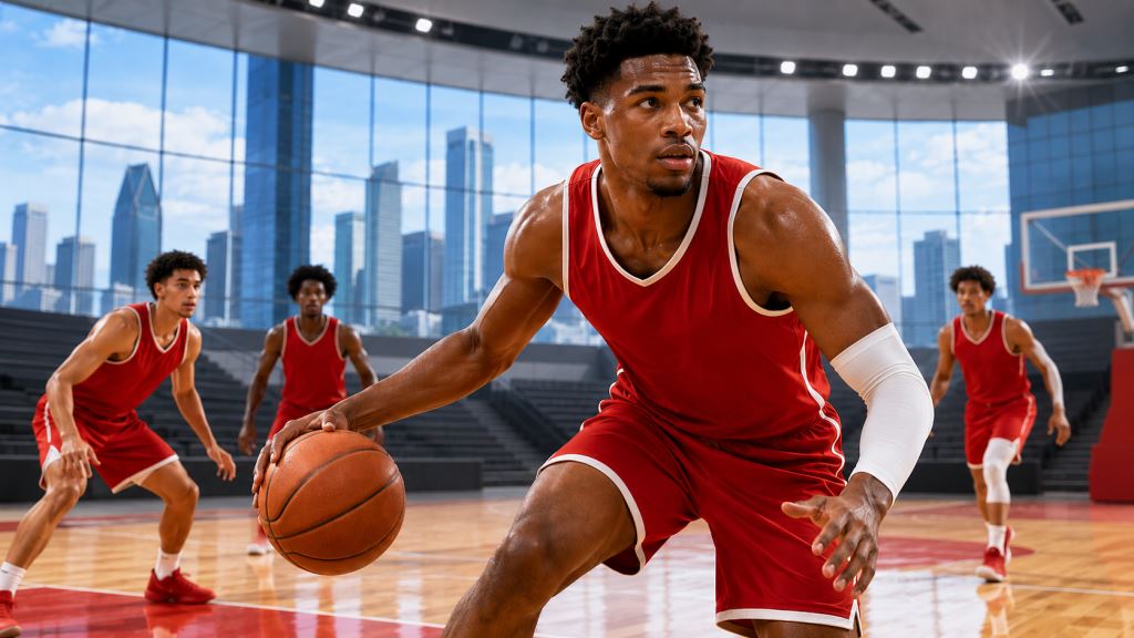 AI illustration: Tari Eason stays with Houston Rockets on $81.5 million deal, securing a key piece of their young core