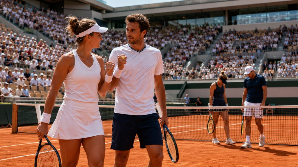 Siegemund et Roger-Vasselin en demi-finale de Roland-Garros 2026 après un succès en double mixte