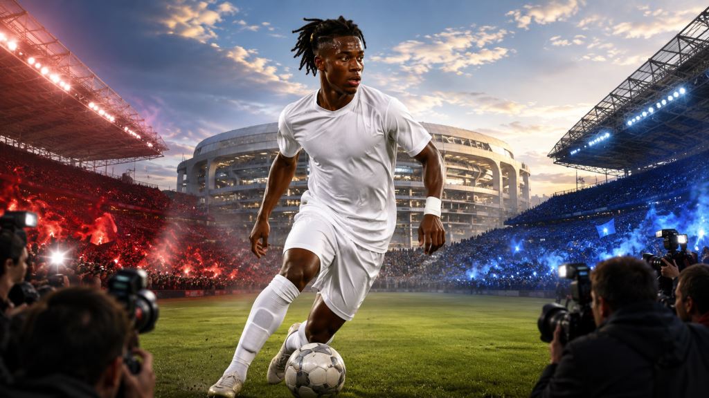 AI ilustracija: Manchester United i velika utrka za Eduarda Camavingu, Real Madrid čeka ponude, Inter prati situaciju