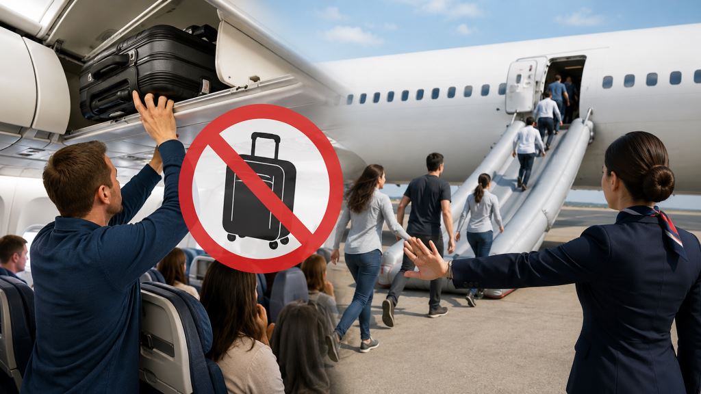 Sichere Flugzeugevakuierung: warum Handgepäck im Notfall zurückbleiben und die Crew entscheiden muss