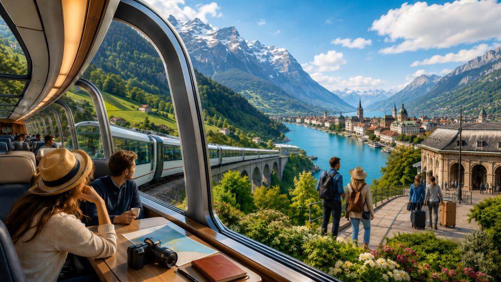 Bahnurlaub in Europa wird beliebter: Railbookers meldet mehr Nachfrage nach Panoramareisen