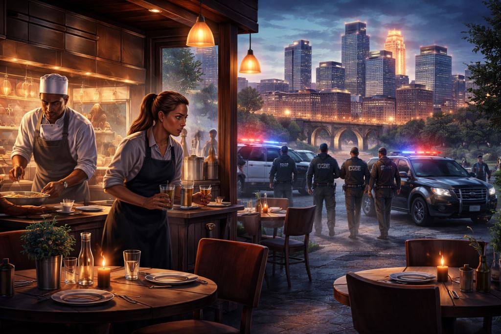 Jak nasilone działania imigracyjne zmieniają turystykę w Minneapolis, restauracje, hotele i rynek pracy