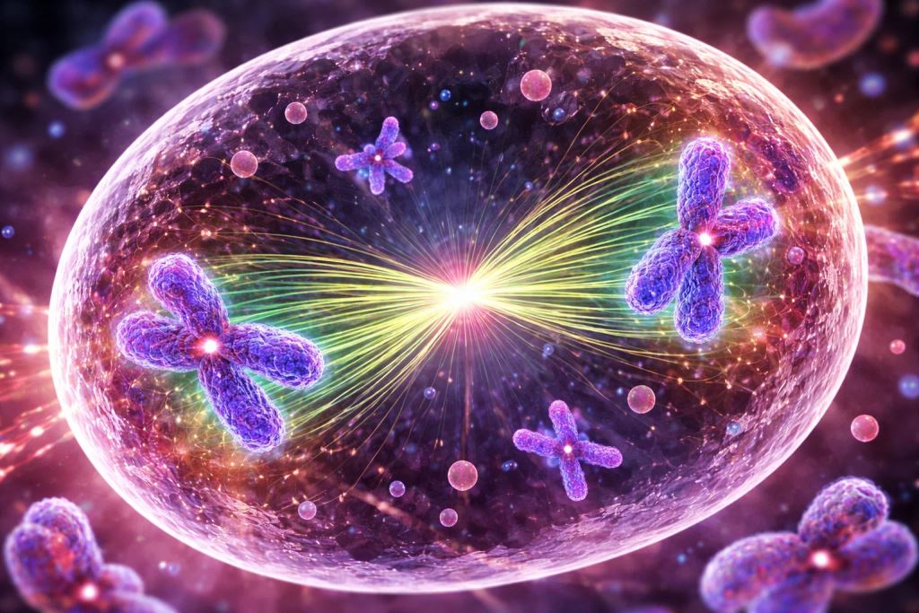 La UCSF demostró en Current Biology cómo el huso mitótico se repara a sí mismo bajo estrés y protege la división del ADN