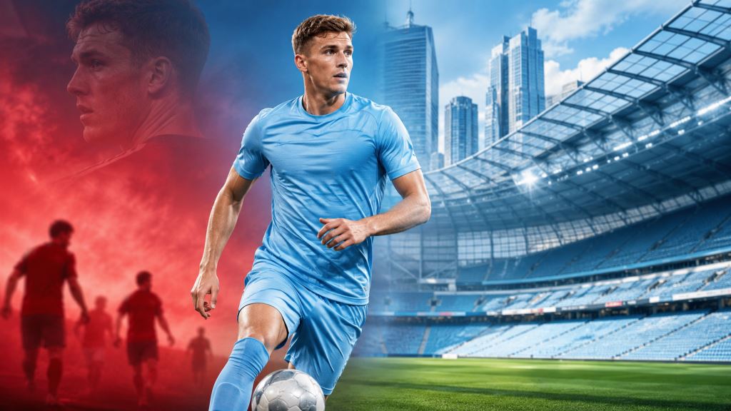 AI ilustracija: Manchester City blizu transfera Elliota Andersona iz Nottingham Foresta vrijednog do 130 milijuna funti