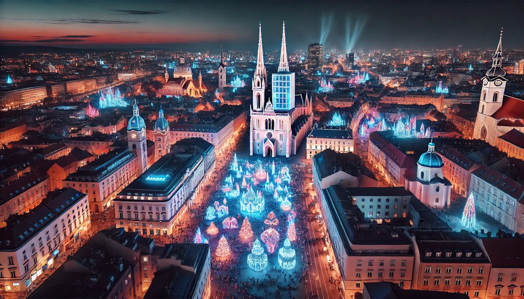 Festival of Lights Zagreb 2025 brings innovative installations and unique light art