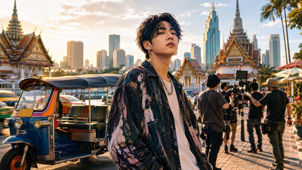 Warner Music Japan and the Thai tourism authority present Bangkok through a campaign with Yuki Chiba