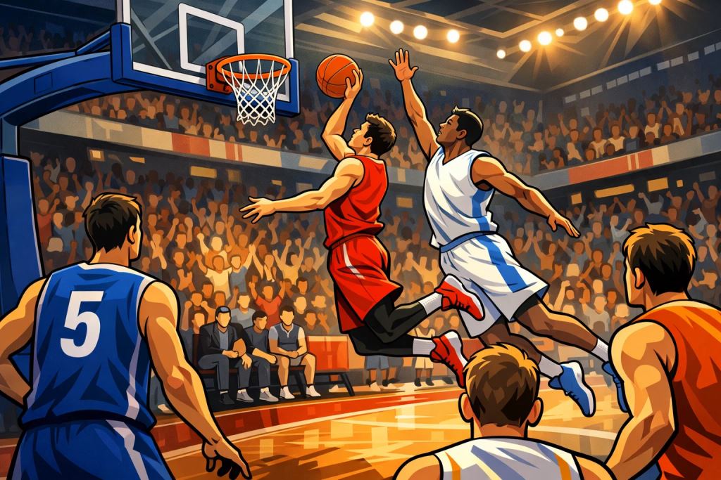 Bilety na PARIS BASKETBALL – DUBAI EuroLeague w Paryżu – kup swoje miejsce na koszykarski hit 2026 już