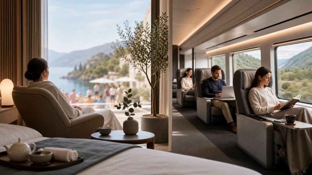 Why silence while traveling is increasingly paid for as a luxury, from child-free hotels to quiet carriages and wellness