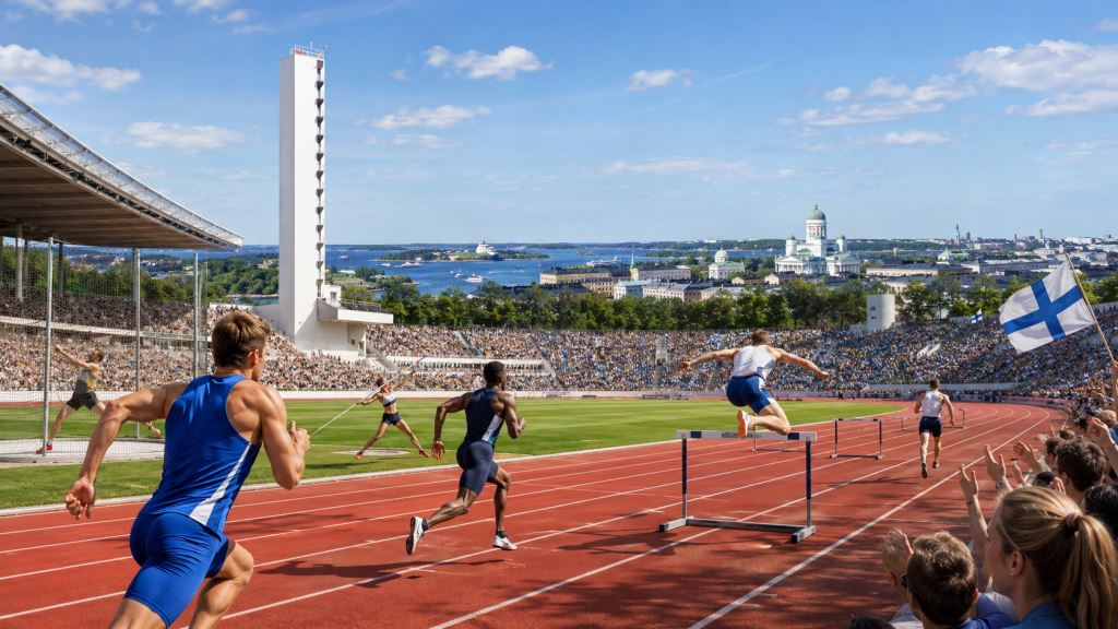 Helsinki stärkt Finnlands Bewerbung für die Leichtathletik-EM 2030 im Olympiastadion
