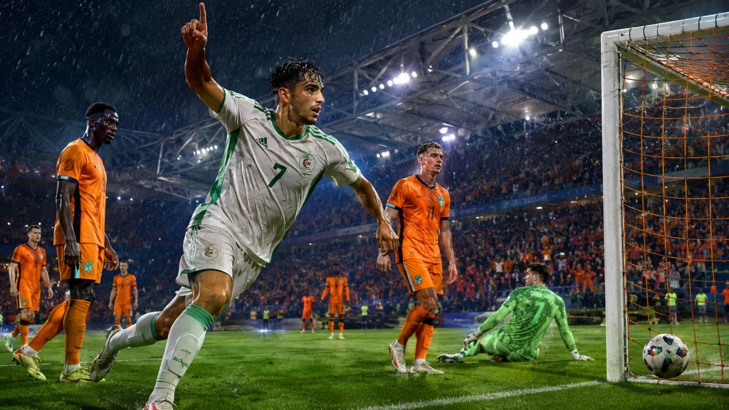 Algieria zaskoczyła Holandię w Rotterdamie, Hadj Moussa po golu na 1:0 przed mundialem 2026