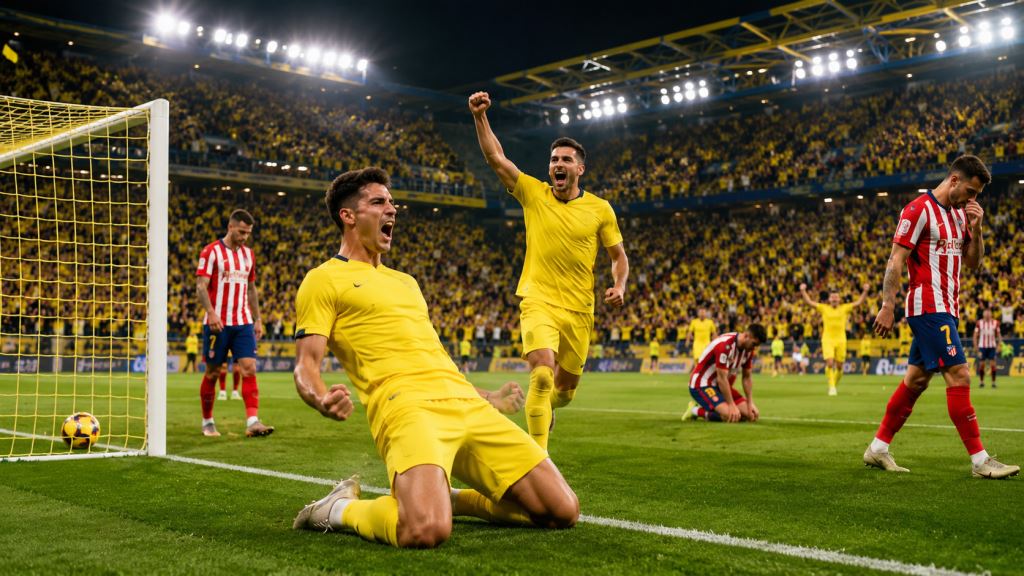 Villarreal zerlegt Atlético Madrid 5:1 in LaLiga und beendet die Saison vor Simeones Team