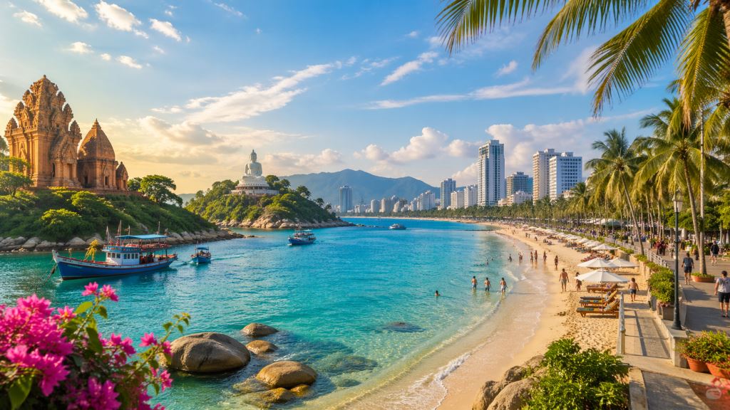 Nha Trang u Vijetnamu: gradska plaža, šetnica uz more i izleti brodom za jednostavan, sunčan odmor