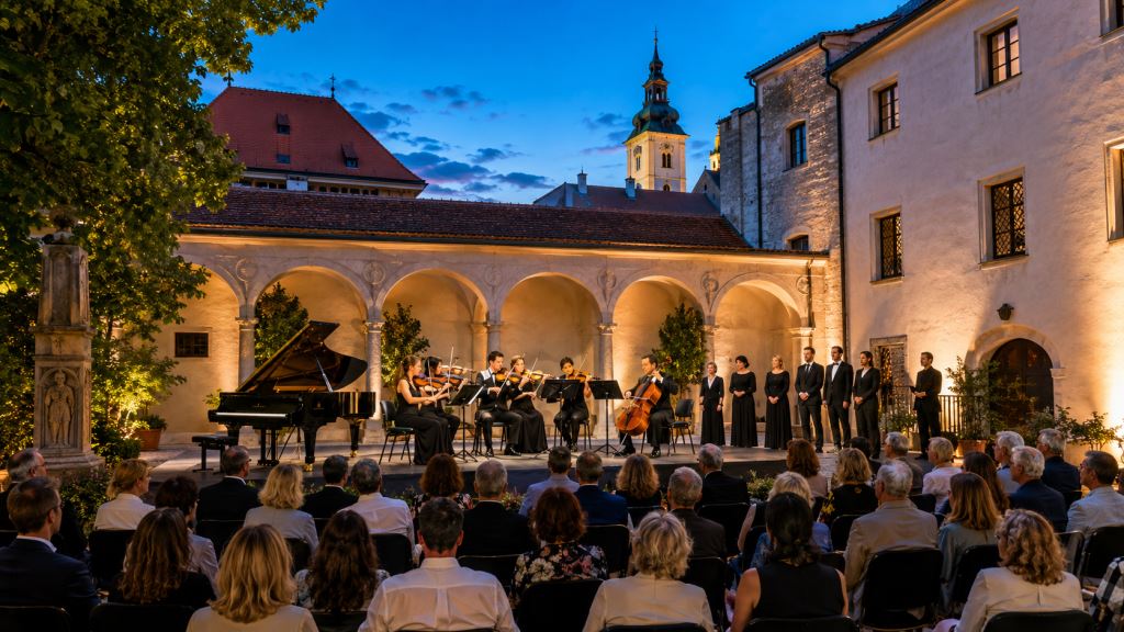 45. Večeri na Griču w Zagrzebiu: koncerty klasyczne w Klovićevi dvori od 8 do 22 lipca