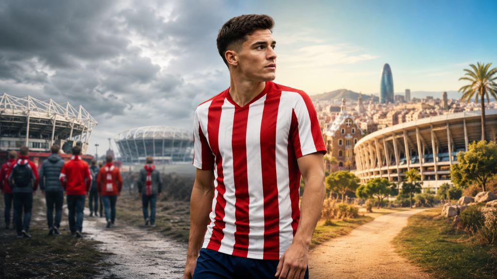 illustration IA: Julián Álvarez écarte un retour en Premier League, Barcelone devance Arsenal et Liverpool pour son transfert