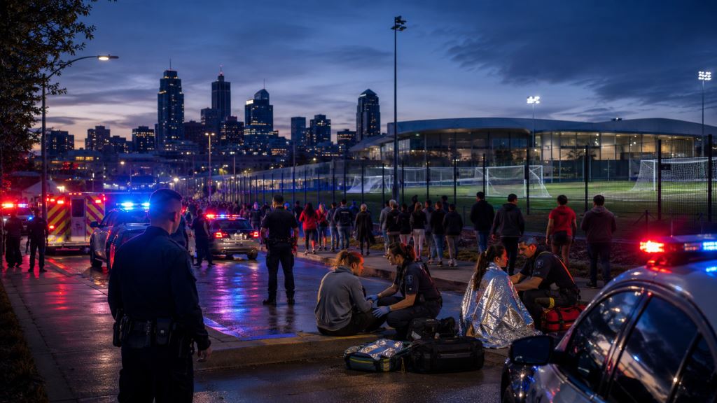 Schüsse in Kansas City nahe der England-Basis für die WM 2026: Neun Verletzte und laufende Ermittlungen
