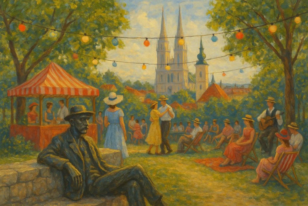 Sommer bei Matoš 2025: Zeitreise ins alte Zagreb mit einem reichhaltigen Musik- und Gastroprogramm auf dem Mažuranac