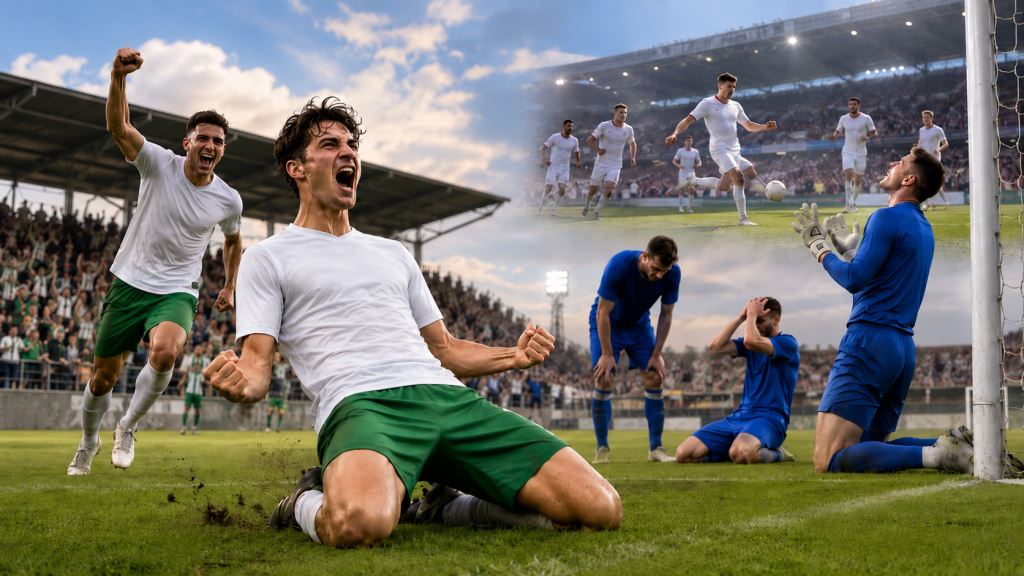AI illustration: Dinamo Tbilisi stunned by third-tier Guria ahead of a potential European showdown with Hajduk Split in qualifying