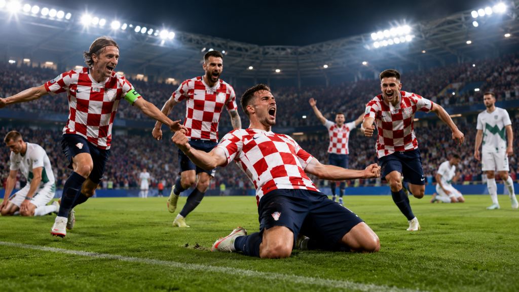 Zwycięstwo Chorwacji 2:1 ze Słowenią w Varaždinie jako ostatni sprawdzian przed Mundialem 2026 w Ameryce Północnej